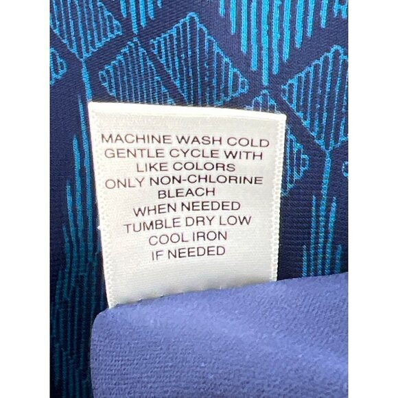 Love, Fire Shift Dress Size XS Sheer Overlay Lined Back Zipper Jewel Blue - Picture 7 of 12